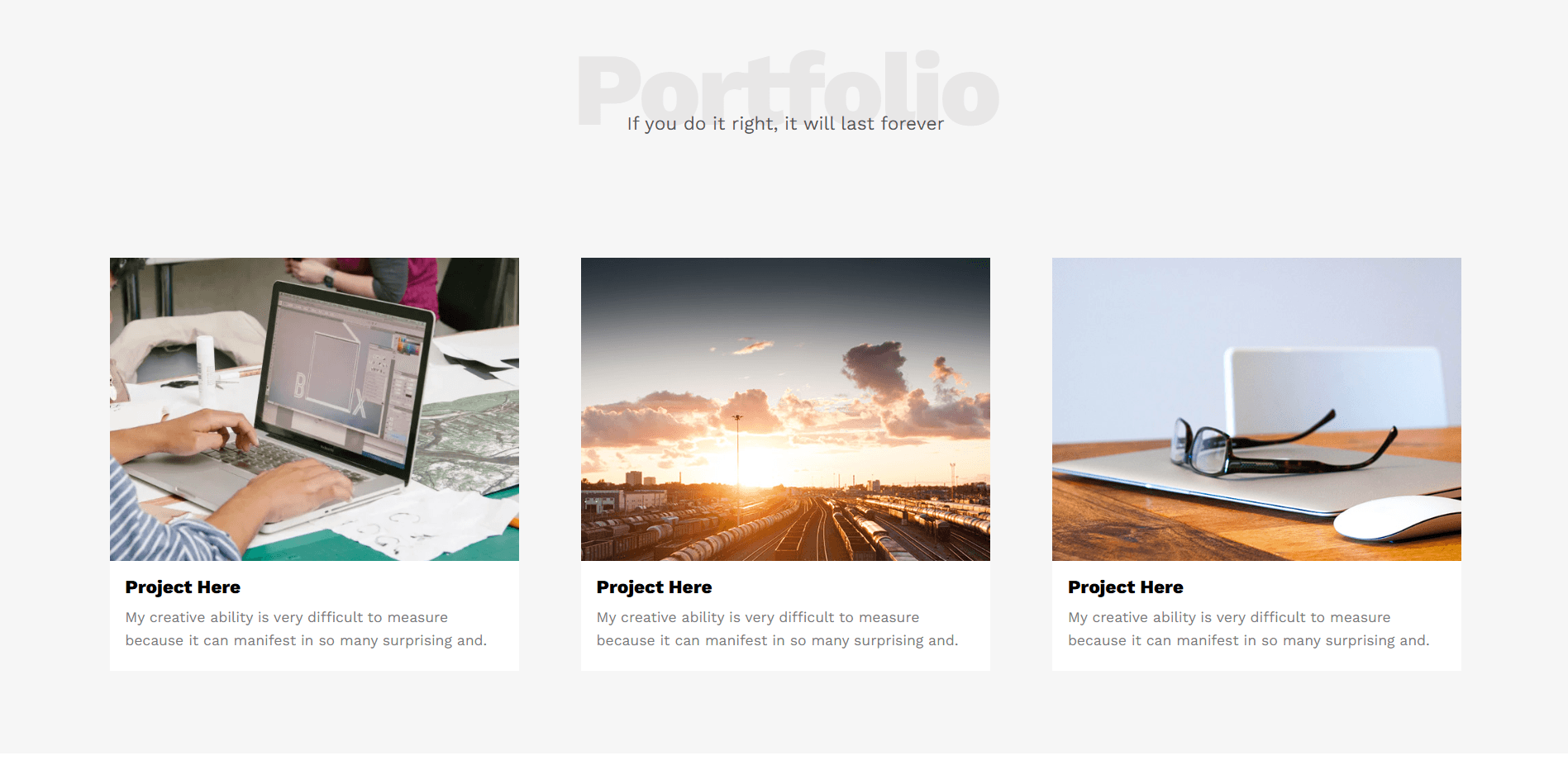 Lean Template Screenshot 4