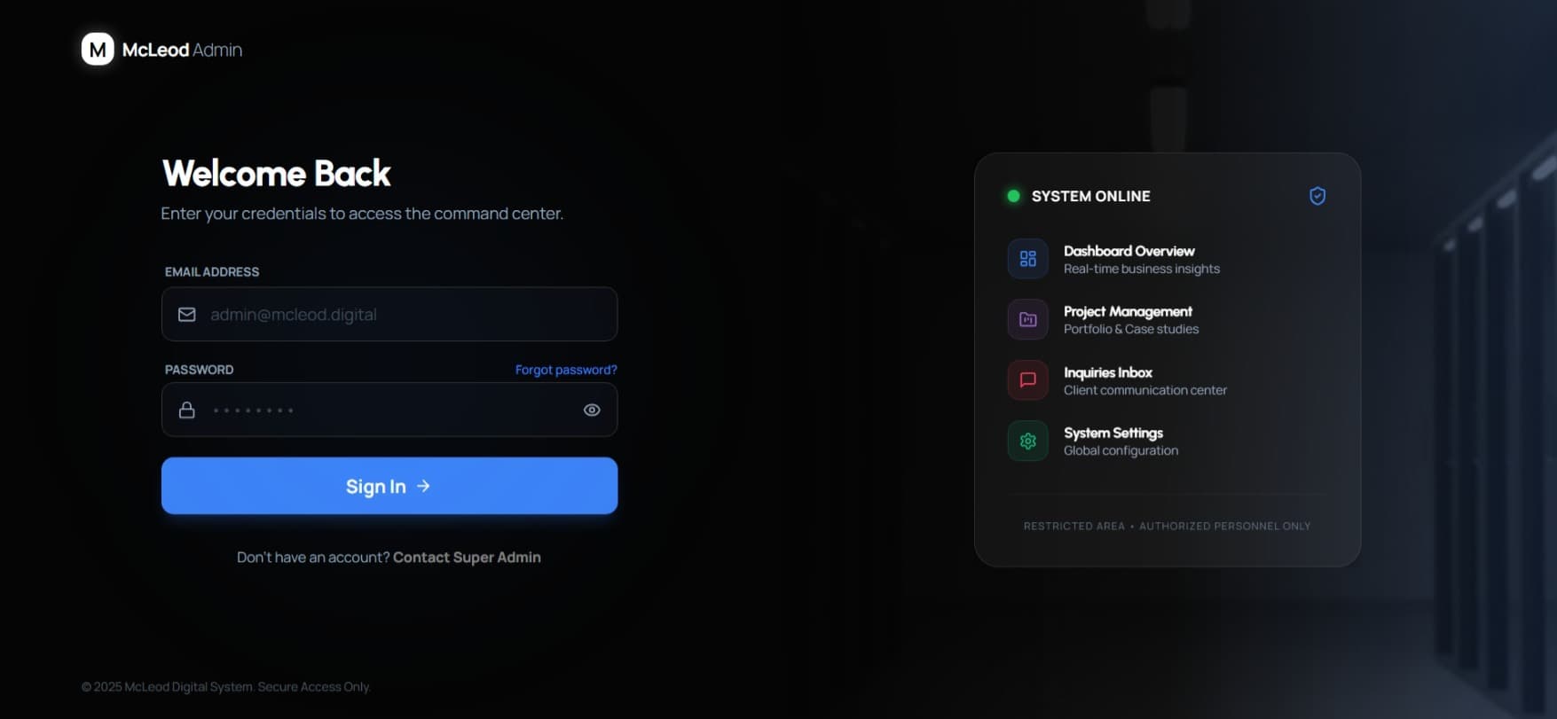 McLeod Digital Screenshot 15